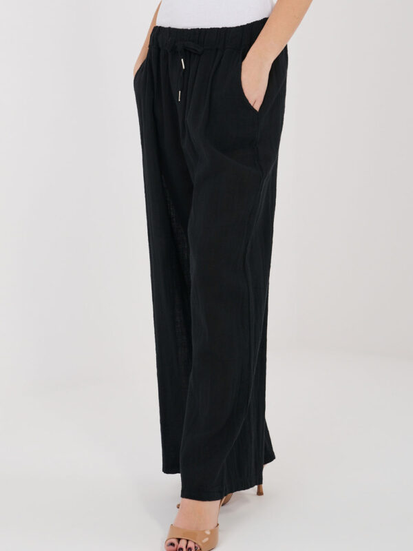 Spodnie Damskie Model IT-SP-2873.02 Black - Italy Moda