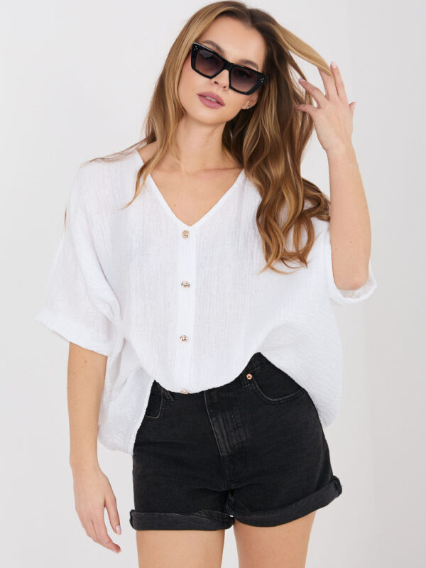 Koszula Damska Model IT-BZ-81891.49 White - Italy Moda