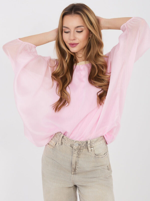 Bluzka Model IT-BZ-18868.81 Light Pink - Italy Moda