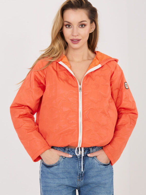 Kurtka Damska Model IT-KR-FL10126.86 Orange - Rue Paris
