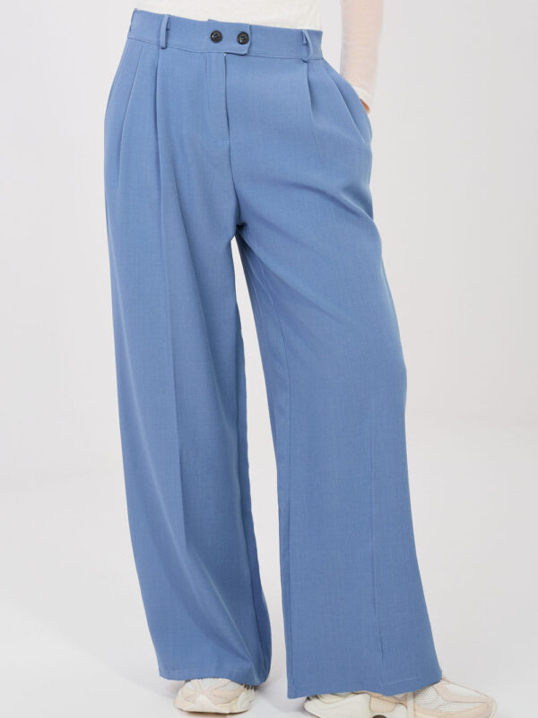 Spodnie Damskie Model IT-SP-FL9020-1.69 Dark Blue - Rue Paris
