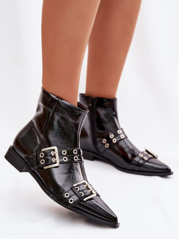 Botki Model Hamira YL5043 Black - Step in style