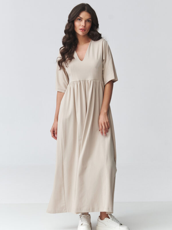Sukienka Model M933 Light Beige - Makadamia