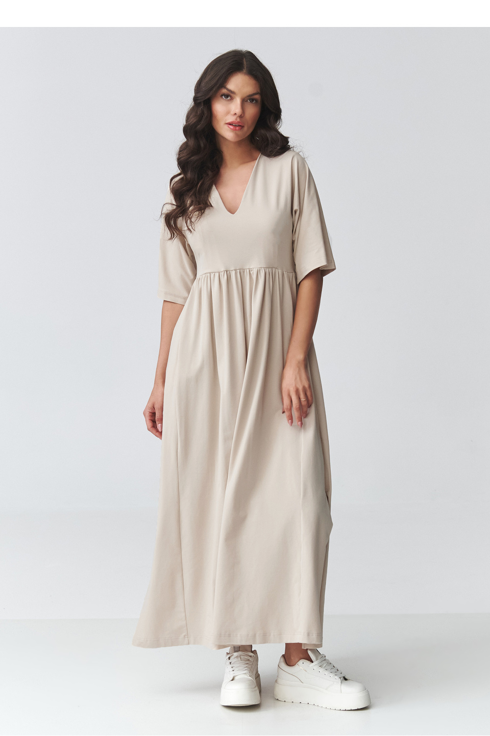 Sukienka Model M933 Light Beige - Makadamia