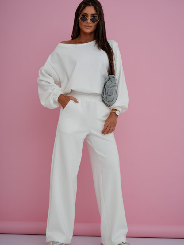 Spodnie Komplet Model Comfy 32146472 Ecru - LaBalancia