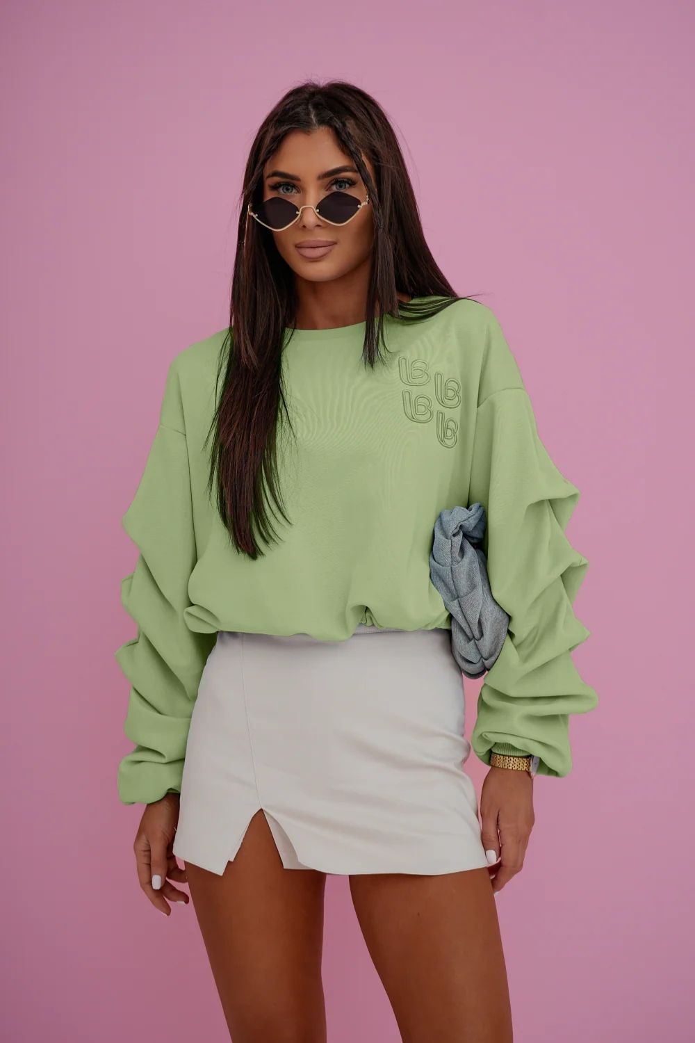 Bluza Damska Model Remy Etro 536392642 Matcha - LaBalancia