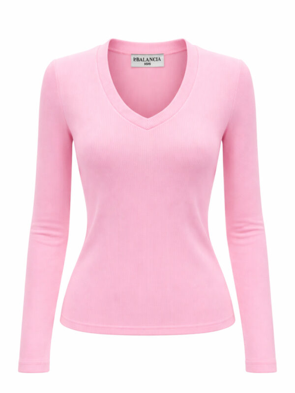 Bluzka Model Zuri 510511910 Light Pink - LaBalancia