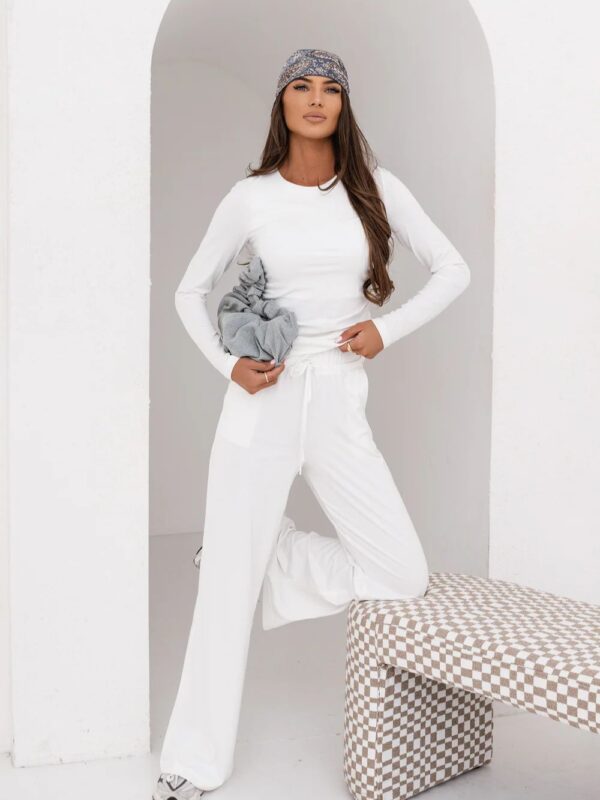 Spodnie Komplet Model Shira 496855273 Ecru - LaBalancia
