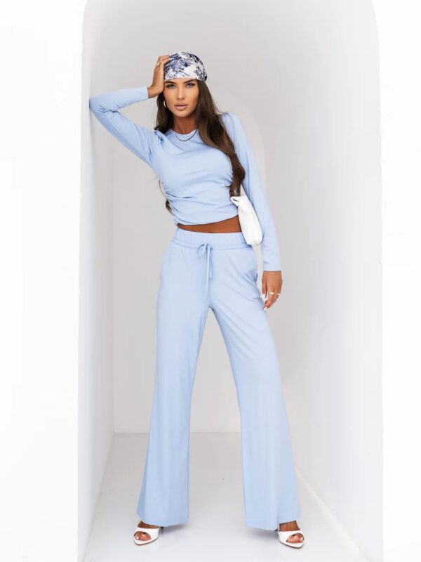 Spodnie Komplet Model Shira 496846943 Błękit - LaBalancia