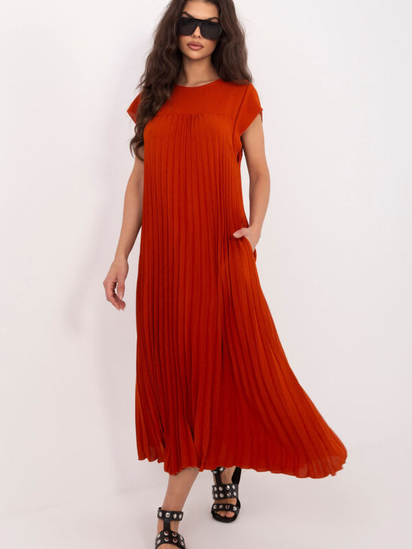 Sukienka Model IT-SK-19552.71 Dark Orange - Rue Paris
