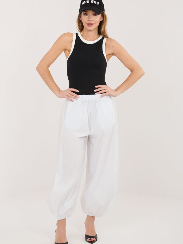 Spodnie Damskie Model IT-SP-FL10309.60 White - Rue Paris
