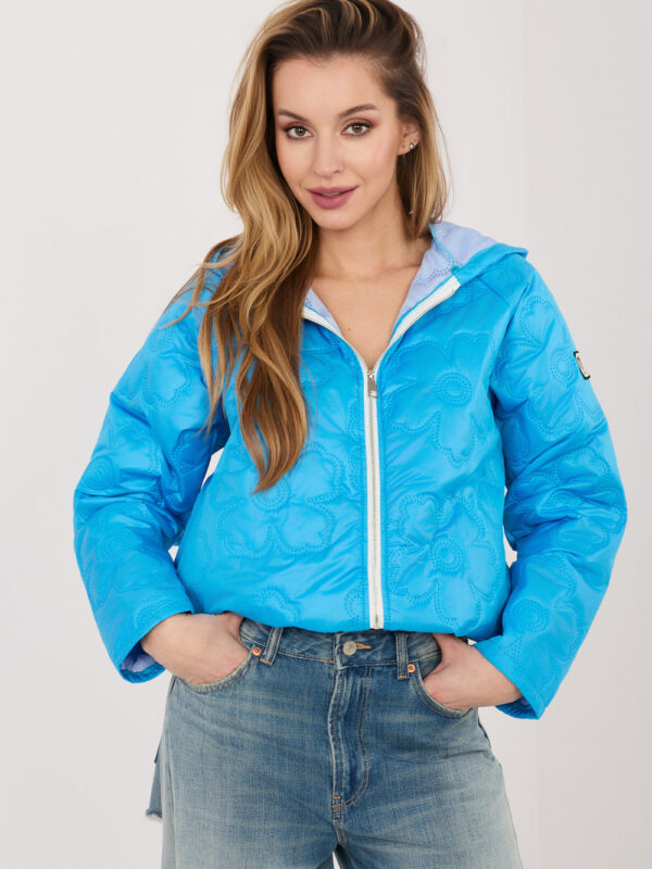 Kurtka Damska Model IT-KR-FL10126.86 Blue - Rue Paris