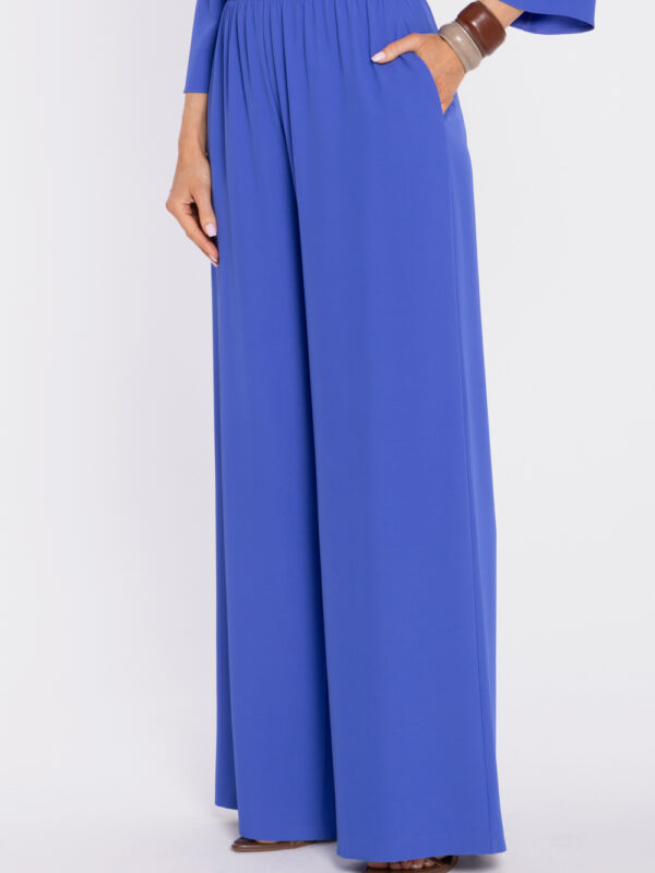 Spodnie Damskie Model MOE906 Blue - Moe