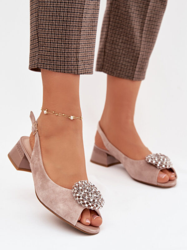 Sandały Model DA CR61-3030 Beige - Step in style