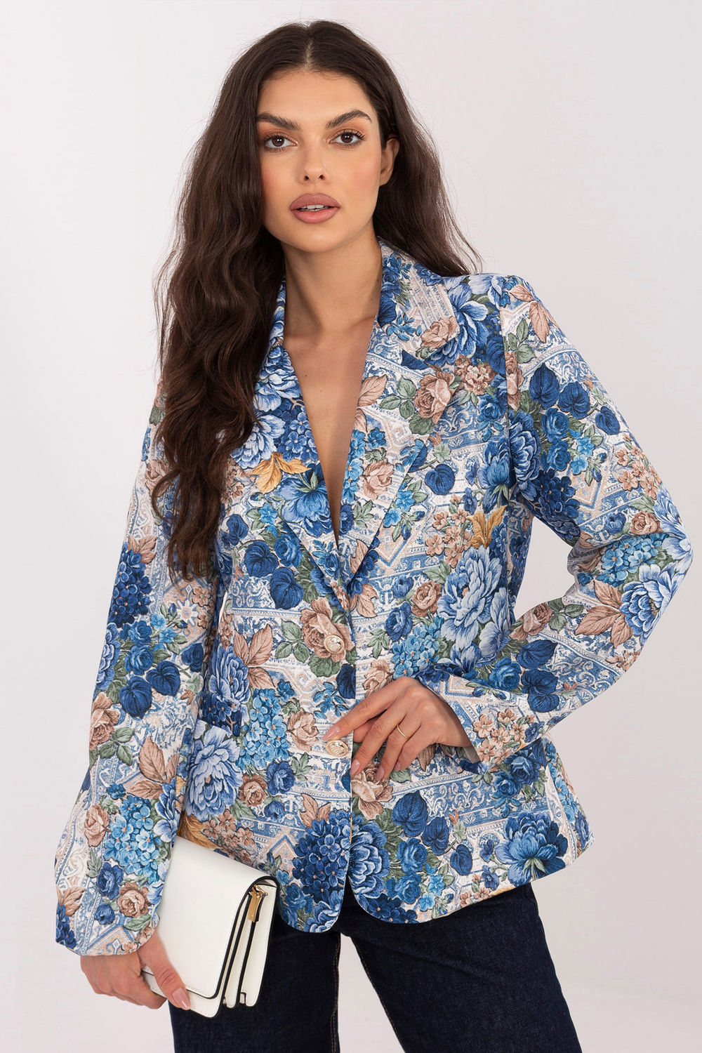 Marynarka Model IT-MA-FL9928.15 Dark Blue - Italy Moda