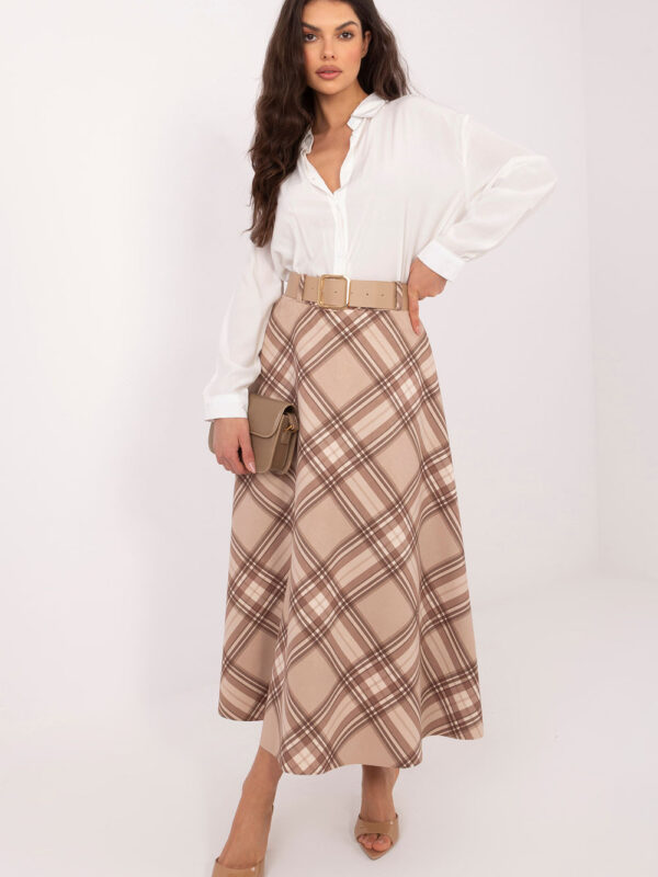 Spódnica Model IT-SD-23296.84 Beige - Italy Moda