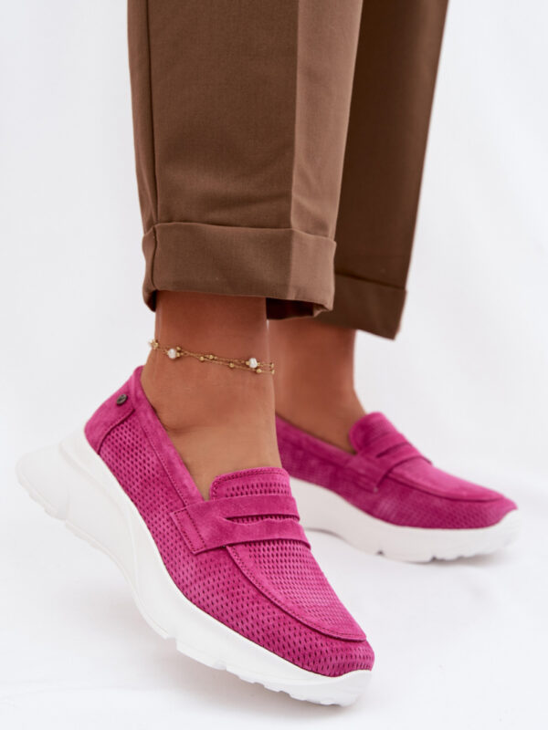 Mokasyny Model Vinceza 79626 Fuksja - Step in style