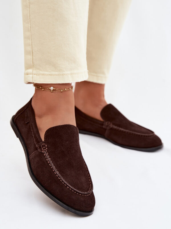 Mokasyny Model Big Star TT274208 Czekolada - Step in style