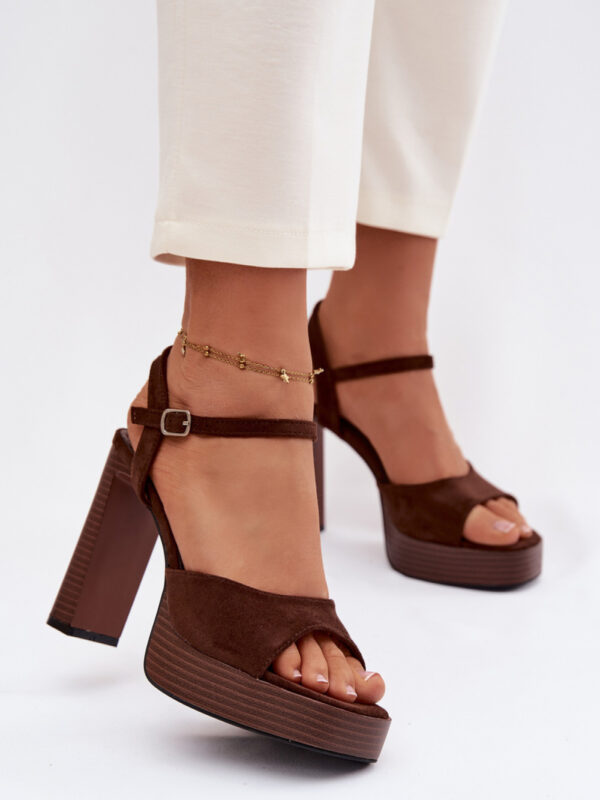 Sandały Model Gralisse P-1497 Czekolada - Step in style