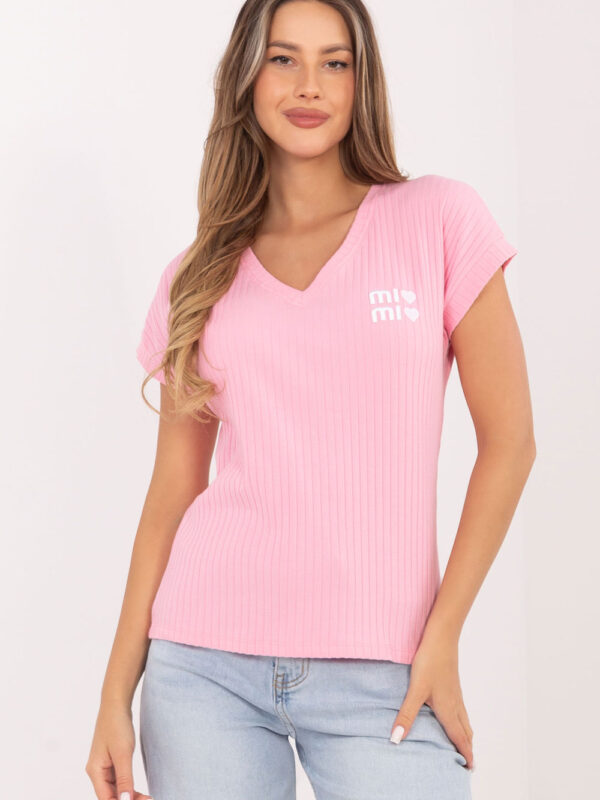 Bluzka Model RV-BZ-A1245.05P Light Pink - Relevance