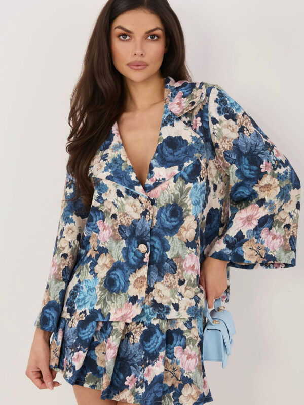 Marynarka Model IT-MA-FL10233.84 Dark Blue - Italy Moda