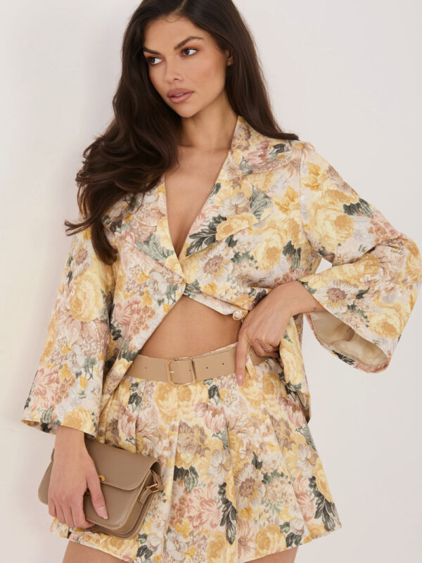 Spodnie Spódnicospodenki Model IT-SN-FL8757-1.30 Yellow - Italy Moda
