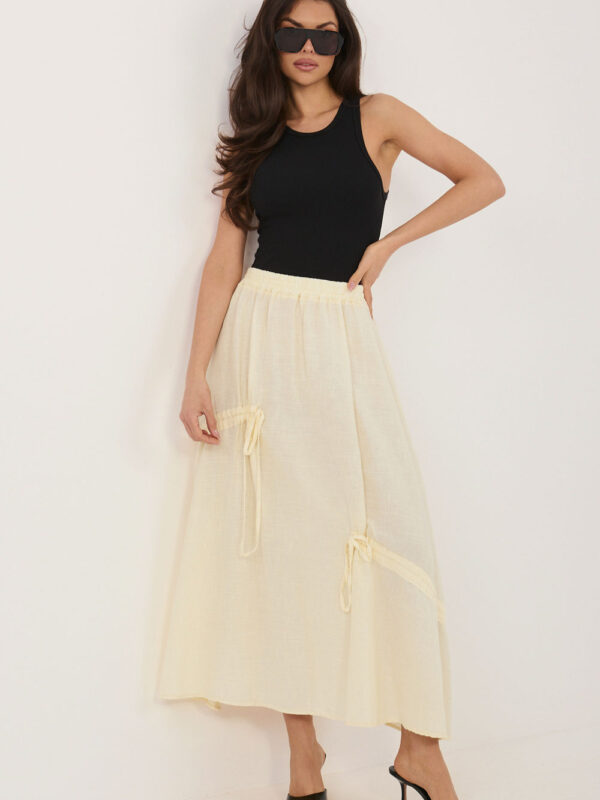 Spódnica Model IT-SD-3061.68 Light Yellow - Italy Moda