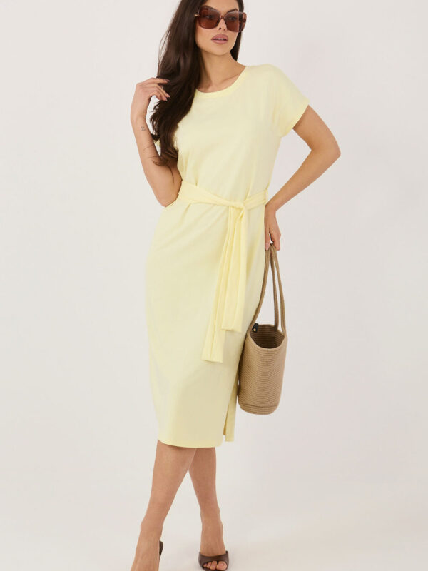 Sukienka Model RV-SK-A1231.19 Light Yellow - Rue Paris