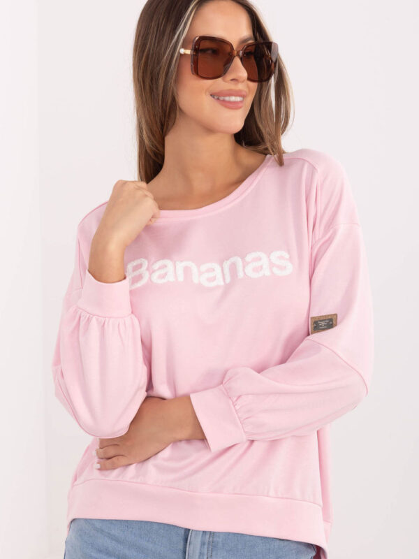 Bluza Damska Model RV-BL-A1221.13 Light Pink - Rue Paris