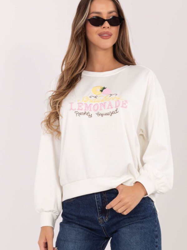 Bluza Damska Model RV-BL-A1218.11P Ecru - Rue Paris