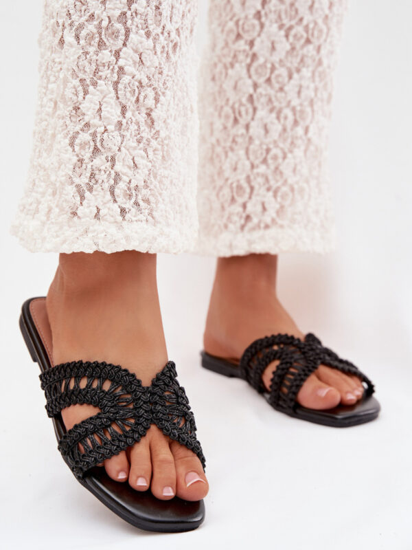 Sandał Klapki Model Fariella 2674-1 Black - Step in style