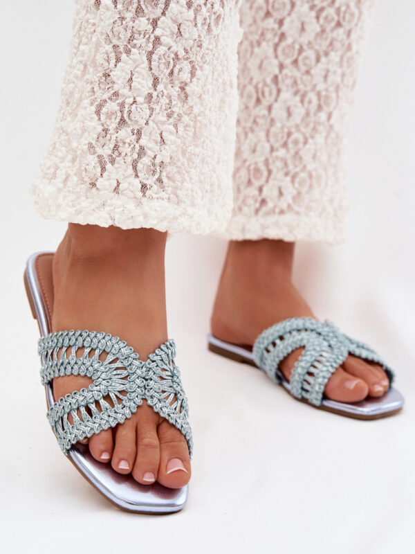 Sandał Klapki Model Fariella 2674-4 Blue - Step in style