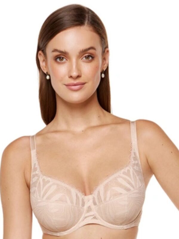 Biustonosz Soft Biustonosz Semi-Soft Model Eclipse B3 Beige - Gorteks