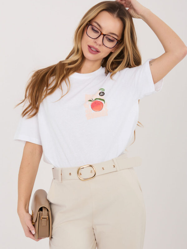 Tshirt Damski Model D12022AJ02645AD White - Sublevel