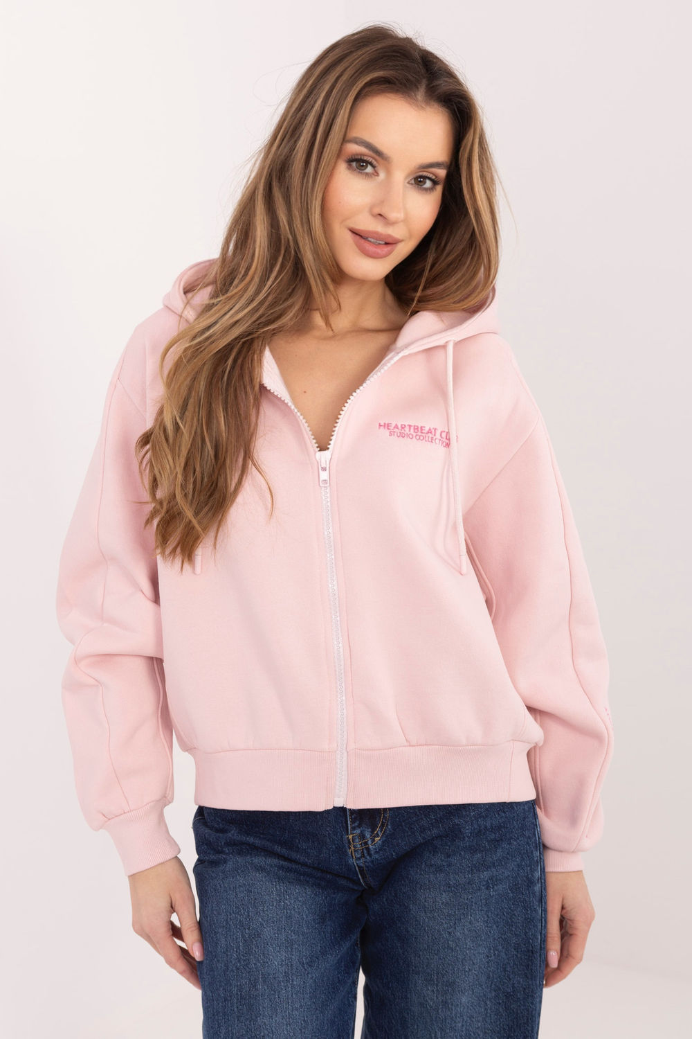 Bluza Damska Model D10600BI02863A1 Light Pink - Sublevel