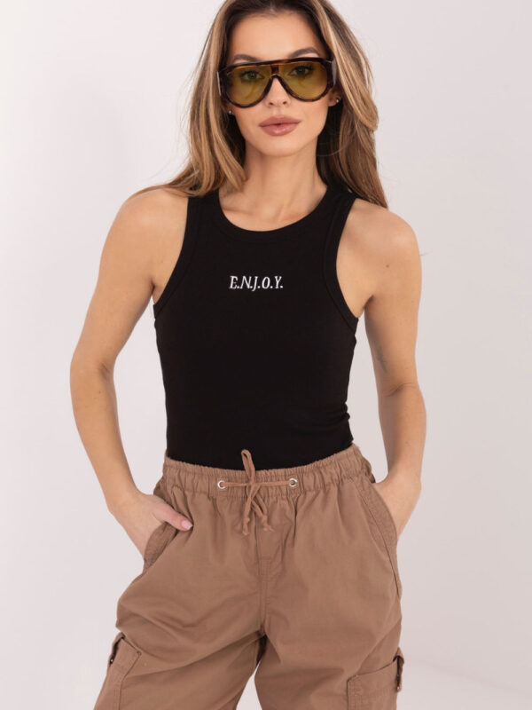 Koszulka Top Model D16005AH02704B Black - Sublevel