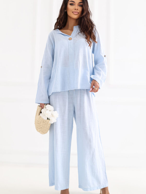 Bluzka Model IT-BZ-3130.21 Light Blue - Italy Moda
