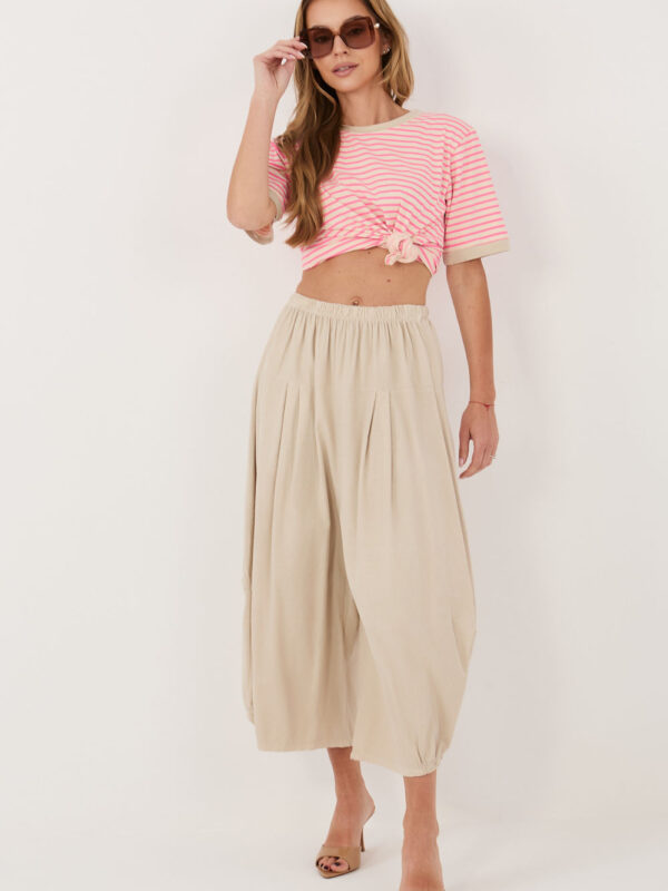 Spodnie Damskie Model IT-SP-FL9321.96 Beige - Italy Moda
