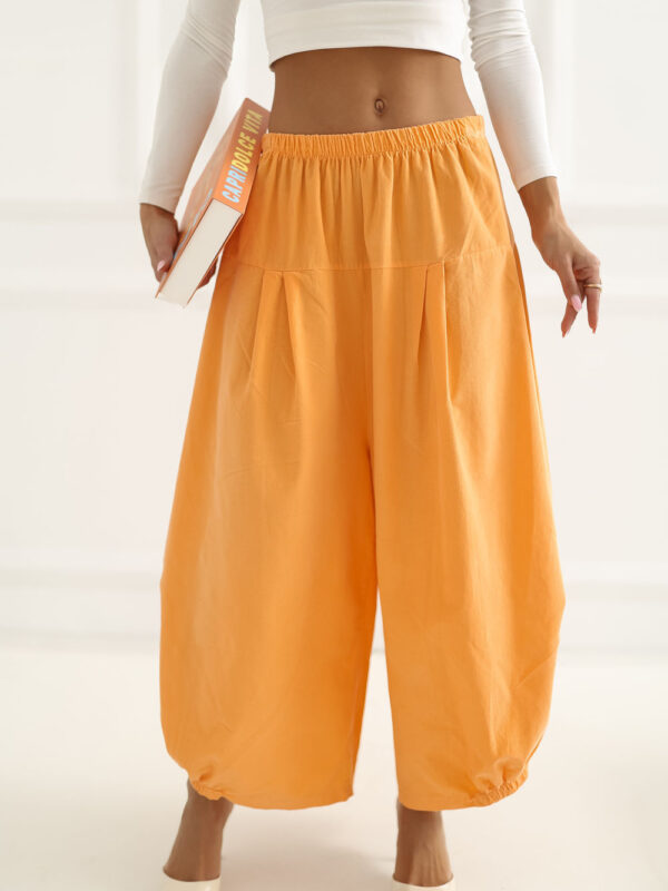 Spodnie Damskie Model IT-SP-FL9321.95 Light Orange - Italy Moda