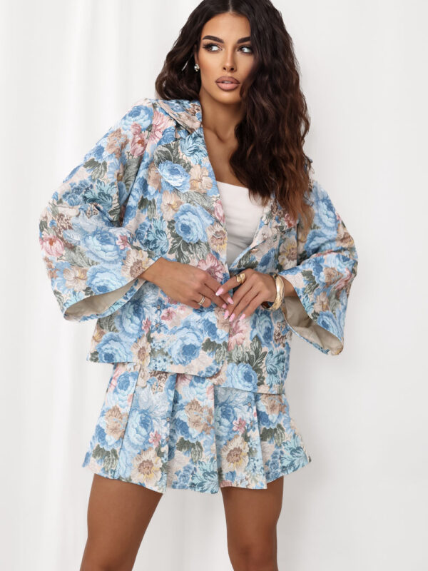 Marynarka Model IT-MA-FL10233.84 Light Blue - Italy Moda