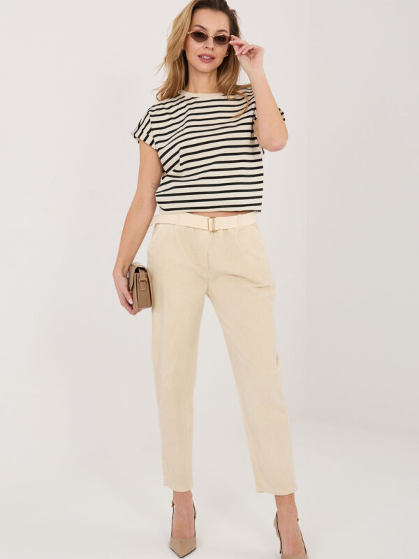 Spodnie Damskie Model IT-SP-242979.90 Light Beige - Italy Moda