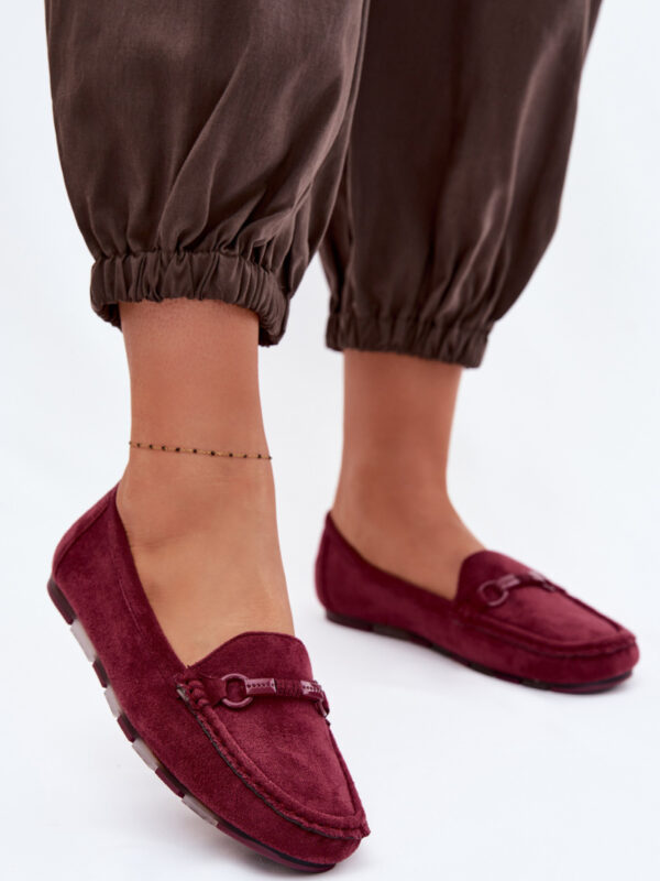 Mokasyny Model Olisa 6358 Bordo - Step in style