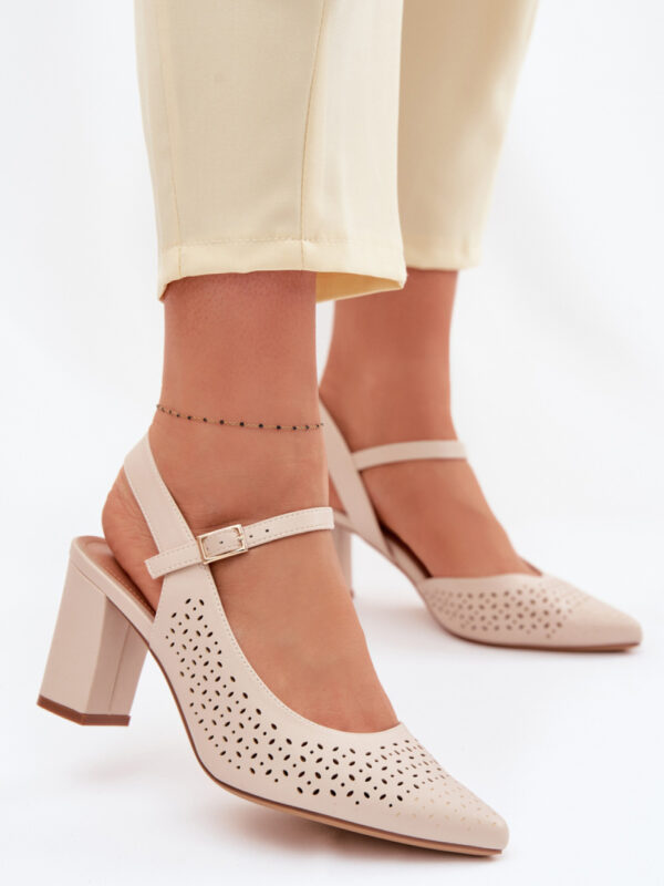 Sandały Model Sergio Leone SK447 Light Beige - Step in style