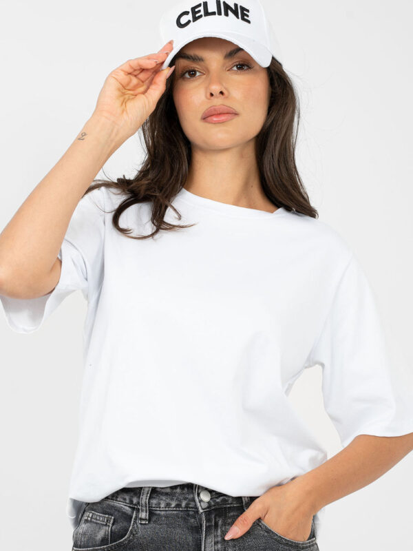 Tshirt Damski Model RV-TS-A1089.87 White - Rue Paris