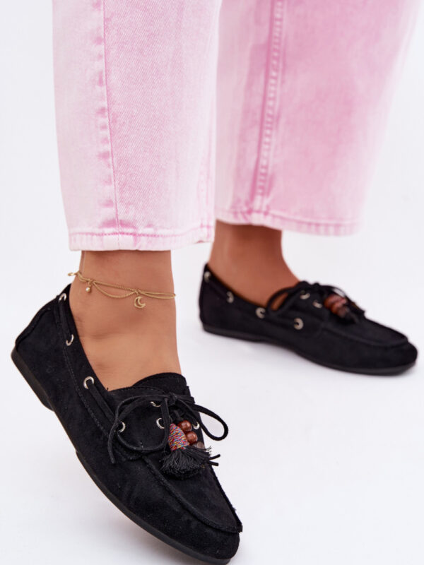 Mokasyny Model Teresa QQ-276 Black - Step in style