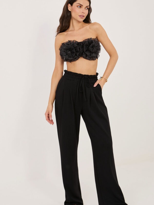 Spodnie Dresowe Model RV-DR-A1292.31 Black - Rue Paris