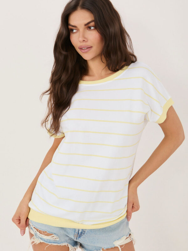 Bluzka Model RV-BZ-A1243.13P Light Yellow - Relevance