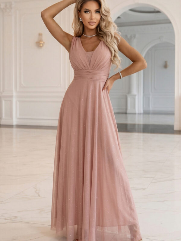 Sukienka Model 637-7 Powder Pink - Numoco