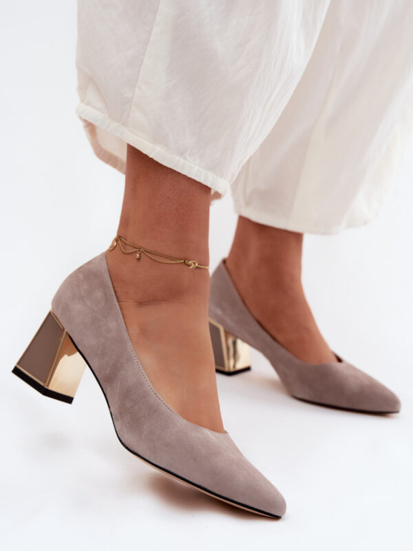 Czółenka Model Vinceza 66921 Beige - Step in style