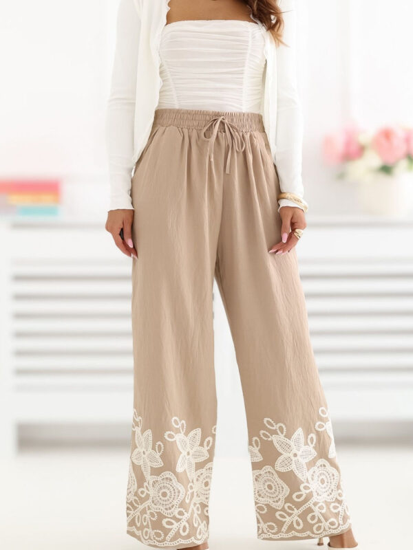 Spodnie Damskie Model CS-SP-YH78122.01 Dark Beige - Factory Price
